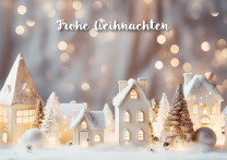 Weihnachtskarte - Frohe Weihnachten