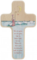 Kinderholzkreuz - Guter Hirte