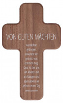 Holzkreuz - Von guten Mächten