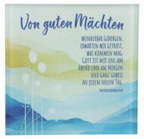 Glasrelief - Von guten Mächten