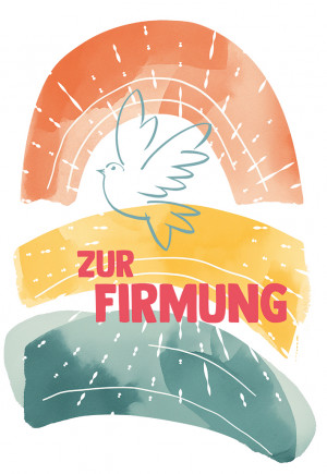 Glückwunschkarte - Zur Firmung