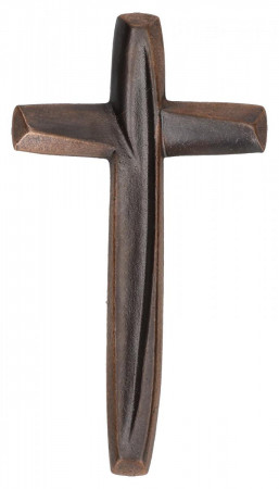 Wandkreuz aus Bronze