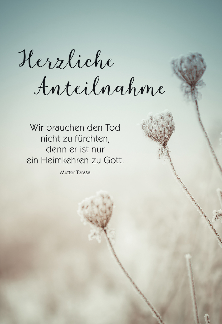 Beileid Zum Tod Der Mutter