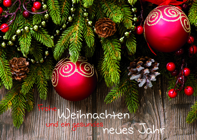 Frohe Weihnachten Und Ein Gutes Neues Jahr Karte – bilder19